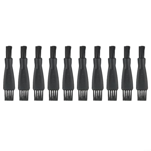 Minhe Set Of 10 Electric Shaver Cleaning Brushes, Practical Tool For Removing Dust And Hair, Suitable For Most Brands, Compact For Travel And Home Use