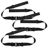 Happyyami 3pcs Safety Harness Replacement Straps for High Chair and Stroller, Comfortable Polyester Material with Quick Release, for Travel Use and Seating Options