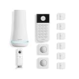 SimpliSafe 11 Piece Wireless Home Security System Gen 3 with Wireless Indoor HD Camera - Optional 24/7 Professional Monitoring - No Contract - Compatible with Alexa and Google Assistant,White
