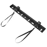 JEWEDECO Tv Wall Mount Bracket for Small Tvs to 50kg with Sturdy Iron Construction and Adjustable Mounting Hole Distance 100-400mm, for Home and Office Use