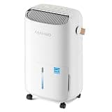 45 Pint 2025 Energy Star Dehumidifier for Spaces up to 4500 Sq.Ft for Basement and Home, Compressor Dehumidifier with Drain Hose,Large Room,Bedroom,Home,Bathroom