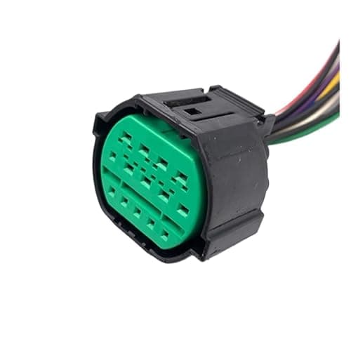PriaRi Connector 1/5/10Pcs 14Pin Auto Headlight P1ug Electrial Socket Car Lamp Light Female Male Connector GL301-14021 GL291-14021 DJ7141-0.6-1.5-11/21(14P Female,1 Pc)