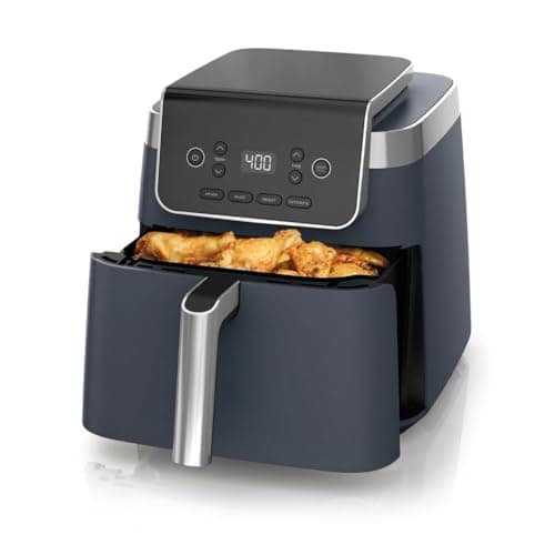 Air Fryer Pro XL 6.5-QT Basket Air Fryer, 4-in-1 Functionality, Air Crisp Technology, Nonstick, AF180WMBL Cyberspace - : Up To 75% Less Fat Than Traditional Air Frying Methods (Cyberspace)