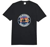 Milwaukee Wisconsin Vintage Sailing Sail Boat xi Comfort Colors Adult Heavyweight T-Shirt