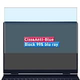 Vaxson Anti Blue Light Tempered Glass Screen Protector, compatible with Dell Alienware 16 Aurora AC16250 16" Laptop Visible Area Cover Only, 9H Film Protectors [ Not Full Coverage ]