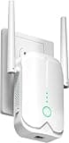 WiFi Extender Signal Booster Up to 10000sq.ft and 85+ Devices, WiFi Range Extender, Wireless Internet Repeater, Long Range Amplifier with Ethernet Port, 1-Key Setup, Access Point, Alexa Compatible