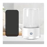 Portable Washing Machine, Wireless Portable Underwear and Socks Washer Rechargeable Mini for Travel Home and Dormitory with Laundry Cup,for Apartments,RV,Camping(White)