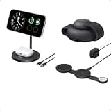 Anker MagGo Qi2 Certified 15W Magnetic Wireless Charger & 2-in-1 Charging Stand + 3-in-1 Ultra-Foldable Charging Pad, Fast Charge iPhone 17/16/15/14 Series, AirPods & Apple Watch