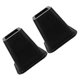 YARNOW 2pcs Heavy Duty Dehumidifier Risers with Shock-absorbing Foot Pads, Stackable Plastic Noise-reducing Pads for Appliances, Universal Fit for Bedrooms and Living Spaces