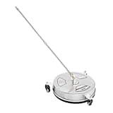 Haofy 4000PSI Pressure Washer Attachment 15 Inch Stainless Steel Surface Cleaner for Driveway