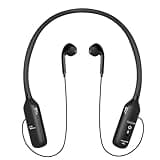 WallarGe Rechargeable Neckband Hearing Amplifier for Conversation or TV Watching, Digital Hearing Amplifier for Seniors Adults with Volume Control, Bluetooth Earphones for Seniors