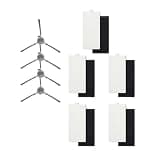 ZZDKAVHSU Compatible with Lefant M1 / M2 Proo Robot Vacuum Cleaner Filters Side Brush Cleaning Brush Replacement Home Appliance Accessories