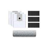 Replacement Parts Kit Compatible with ECOVACS T80 Robot Vacuum Cleaner Main Side Brush Filter Mop Roller Dust Bag Optional(Parts Pack 1)