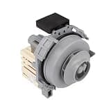 DL SERVICE Ariston Dishwasher Pump Motor with Integrated Gasket Fits Various Ariston Hotpoint Indesit Models C00303737 482000023514