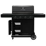 Charbroil Pro Series with Amplifire Infrared Technology 4-Burner Propane Gas Grill and Griddle Cabinet, Black - 463279224