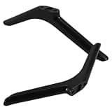 PRETYZOOM 2pcs Universal Tv Stand Replacement Feet for 55 Inch Screens, Black Pp Material with Quick Installation and Wobble-Free Design, Includes Screw Set for Secure Television Support