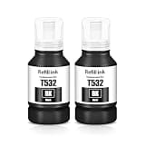 PFXNJDEQ EPT532 Ink Refill Bottles 2 Black