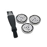 3 Pack Replacement Shaver Head Blades Compatible with Philips ，Compatible for Norelco HQ40 HQ41 HQ801 HQ802 HQ803 HQ804 HQ5860 HQ5858 HQ585 Electric Razor