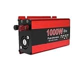 EHSOLZXBE Inverter DC12v/24v to AC 110/220v Pure Sine Wave 1000W 2000W 2200W 3000W Portable Auto Converter Car Inverter(1000W,12V,220V)