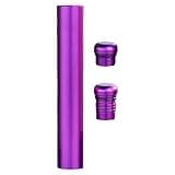 Didiseaon Aluminium Alloy Secret Storage Can for Coins and Cash with Compact Design, Sturdy Metal Secret Safe Suitable for Dorm Room and Office Use