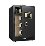 fireproof safe Large Safes Home Security Safe with Touch Screen Keypad & Built-in Lock Box Dual Alarm System for Office