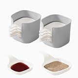 JUKOOE Multi-Function Dipping Sauce Bowl Set, Essential Small Bowls for Home Kitchen, Dipping Sauce Bowls with Handle Design, Suitable for Various Condiments (8×8×12.5cm, Count, 1)