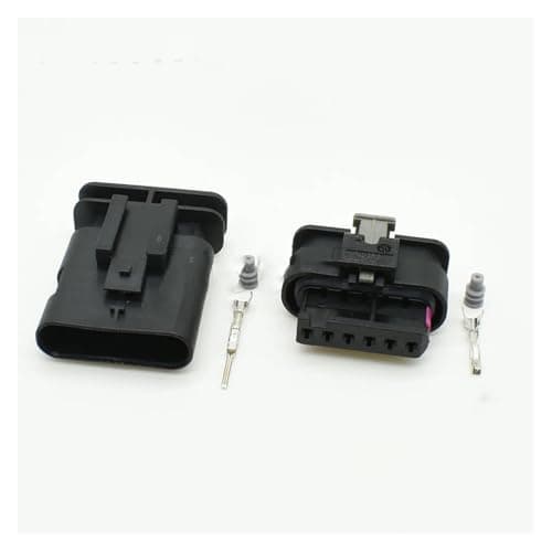 ARETV 1-20 Sets 6 Pin Accelerator Throttle Sensor Connector Rear Tail Plug 4F0973706 4F0 973 706 1-1718646-1 1-2141325-1(Male female set,5 Sets)