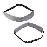 SUPERFINDINGS High Chair Straps Gray Highchair Harness 134cm Adjustable Belt Toddler with Plastic Clasps Infant Safety Strap for Pushchair HighChair Stroller Pram Buggy