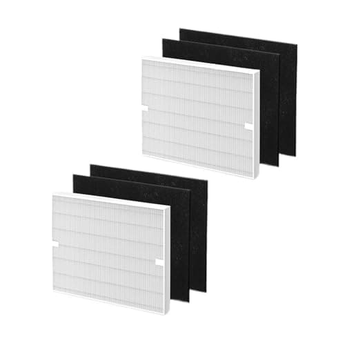 AP-1512HH Replacement Filter Parts，Compatible For Coway，for AP1512HH Air Purifier For 3304899, 2 H13 Filters And 8 Carbon Filters(WhiteBlack B)