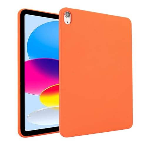 Soft Silicone Case Compatible with Xiaomi Pad 8/8 Pro 11.2 inch,Slim Fit Lightweight Matte TPU Shockproof Protective Tablet Case.Orange