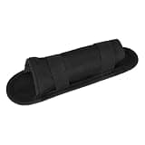 VICASKY Stage Mic Clip Holder with Adjustable Metal Clip and Oxford Cloth Belt, Portable Convenience for Microphone Protection during Concerts and Stage Performances