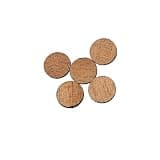 Round Guitar Heel Cover With Glue And Reinforcement Made Of Rosewood Instrument Repair Tool Accessory Guitar Tool Kit