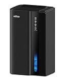 UBBO 95oz Dehumidifiers for Home, 1000 Sq.Ft Dehumidifier with Drain Hose - Auto Shut Off, Timer, Sleep Mode & Drain Hose - 7 Color Light for Bedroom, Bathroom, RV - Black