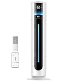 DREO 11L Humidifier Large Room 700ft², 100H Smart Cool Mist Humidifers for Bedroom, 21dB Quiet, Top Fill, Clean Tank Technology, App & Remote Control, Aroma Box, RGB, 12h Timer, White, Humidifer 747S