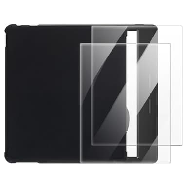 OAGELIM 2 in 1 Case and Screen Protector Compatible with iReader Ocean 5 Pro 7.0 2025 Protective Cover with Tempered Glass Film(Black)