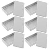 OUNONA 6pcs Portable Hidden Safe Box Plastic Junction Box Dual Functionality Secret Storage Container for Money and Jewelry Compact Abs Material for Home Use and Travel