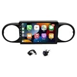 4+64G Car Stereo for Scion XB 2008-2015 with Carplay Android Auto Upgrade Android 15 Radio w/9 Inch HD Touch Screen Bluetooth 32EQ GPS Navi WiFi FM Mirror Link SWC Backup Camera Mic