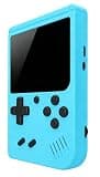 Rhesusco Game Console, Built-in 400 Classic Retro Games, 3.0 Inch IPS Screen, Portable Handheld Gaming Device - Blue
