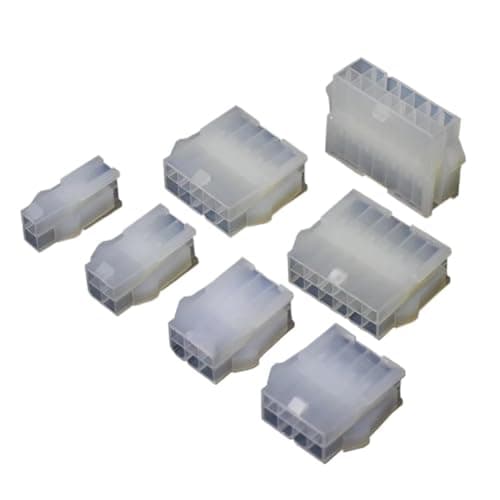 AICNRUT 10pc 5559 Receptacle MX4.2 Row Female Housing Automotive Connector 2x1-2x12P PC Graphic Card PCI-E ATX Power(2X10P) (2X12P)