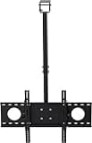 TV Bracket, Full Motion 360° Rotation Ceiling TV Mount, Fits Most 37-85inch LCD Flat Screen TVs, Ceiling/wall Two Installation TV Mount TV Stand