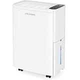 ASAHWo 2000 Sq.Ft Dehumidifier for Basement with Drain Hose Max 26 Pints, Dehumidifiers for Home, Bathroom, Bedroom, 4 Pre-Set Modes