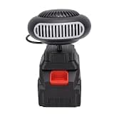 Onythral Portable Heater Battery Powered Space Heater ABS 172W Cordless Car Window Defroster with 2 USB Ports for Truck Jobsite Camping Ice Fishing for DCB201 DCB203