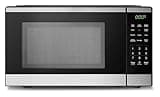 Countertop Microwave Oven 0.9 Cu Ft - 6 Auto Menus, Child Lock, 10 Power Levels, One-Touch Start, Digital, 900W