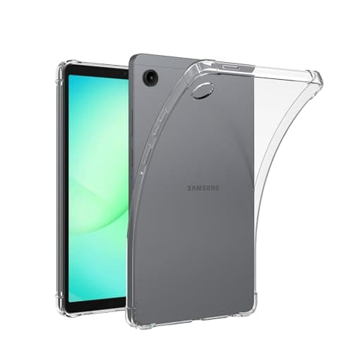 Transparent Case for Samsung Galaxy Tab A11 2026 (8.7 inch) SM-X133/SM-X135 Soft TPU Back Cover Shockproof,Clear,Anti-Scratch [NOT for A9]