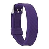Omquot Fitness tracker, purple LED vibration alarm step reminder clock, calorie tracking, standalone sleep analysis, USB charging for an active lifestyle