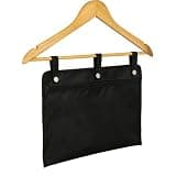 Hanger Cash Bag | Large Capacity Multi-Functional Valuables Container | Fireproof Closet Document Bag | for Keys Money Passports Jewelry Watch Bedroom Hotel Room Travel Home