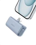 Anker Nano Power Bank,5,000mAh Portable Charger, Built-in USB-C Connector