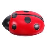 Beaupretty Outdoor Ladybug Key Holder Waterproof Resin Key Storage Box Realistic Cute Design Yard Safe Hiding Solution