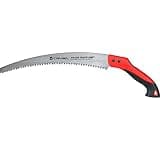 Corona Tools 14-Inch RazorTOOTH Pruning Saw | Tree Saw Designed for Single-Hand Use | Curved Blade Hand Saw | Cuts Branches Up to 8" in Diameter | RS 7395, Red/Black