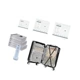 Multiple Size Vacuum Storage Bags Set Electric Pumps Included Ideal for Travel Packing Clothes and Pillows Bed Sheet Seasonal Clothing Storage